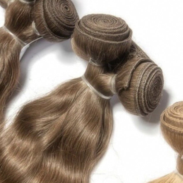 Machine Sewn Wefts Hair Extensions